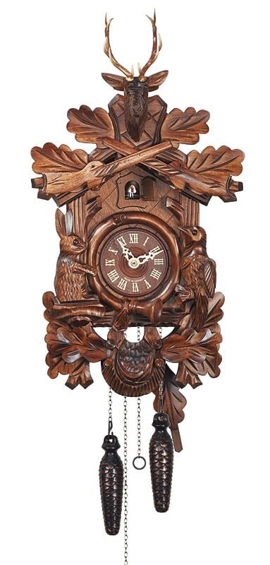 Black Forest Hunter Cuckoo Clock 733QM
