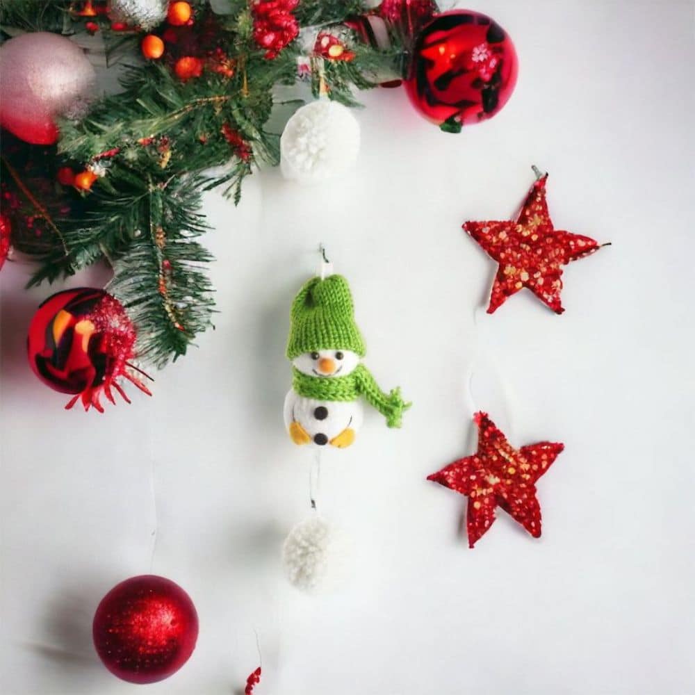 Olaf Green Snowman Christmas Garland 51-270-66