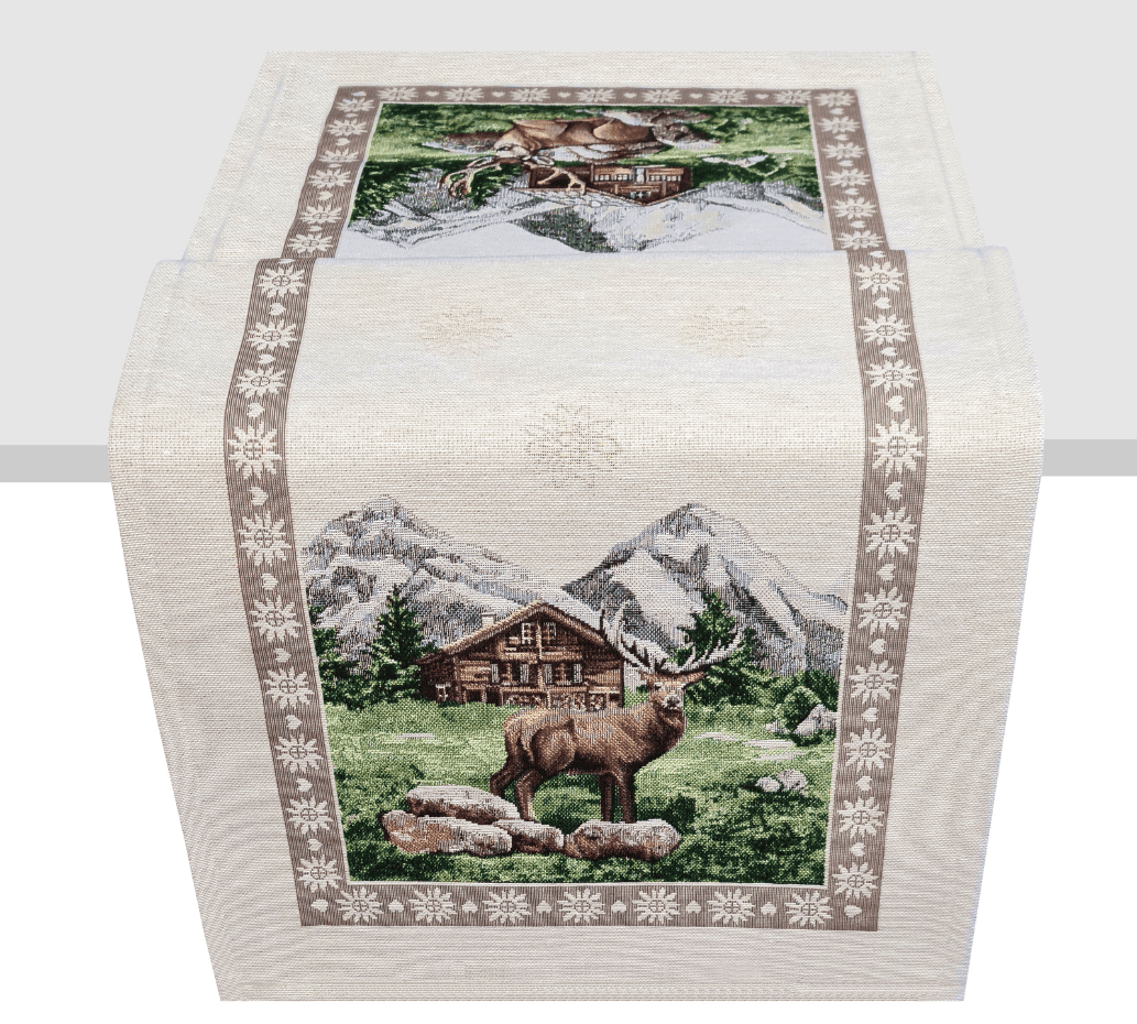 Mountain Deer Runner 40cm x 135cm