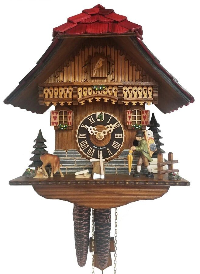 160 Chimney Sweep Cuckoo Clock