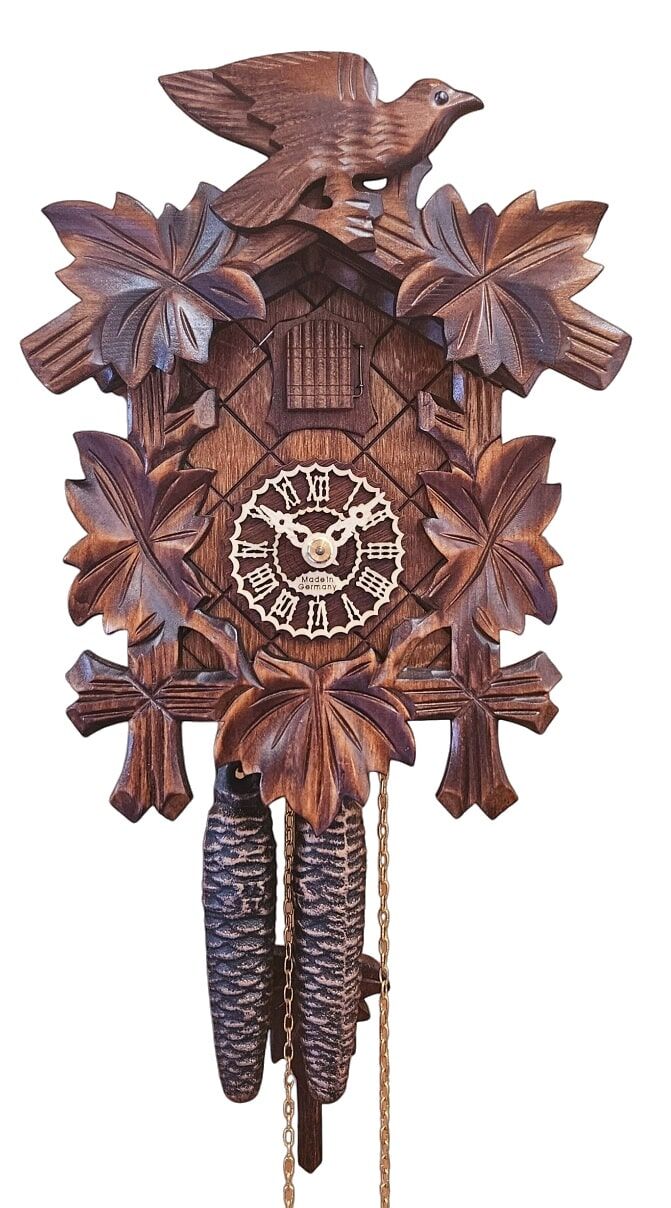Birds And Leaves Cuckoo Clock 1100NU
