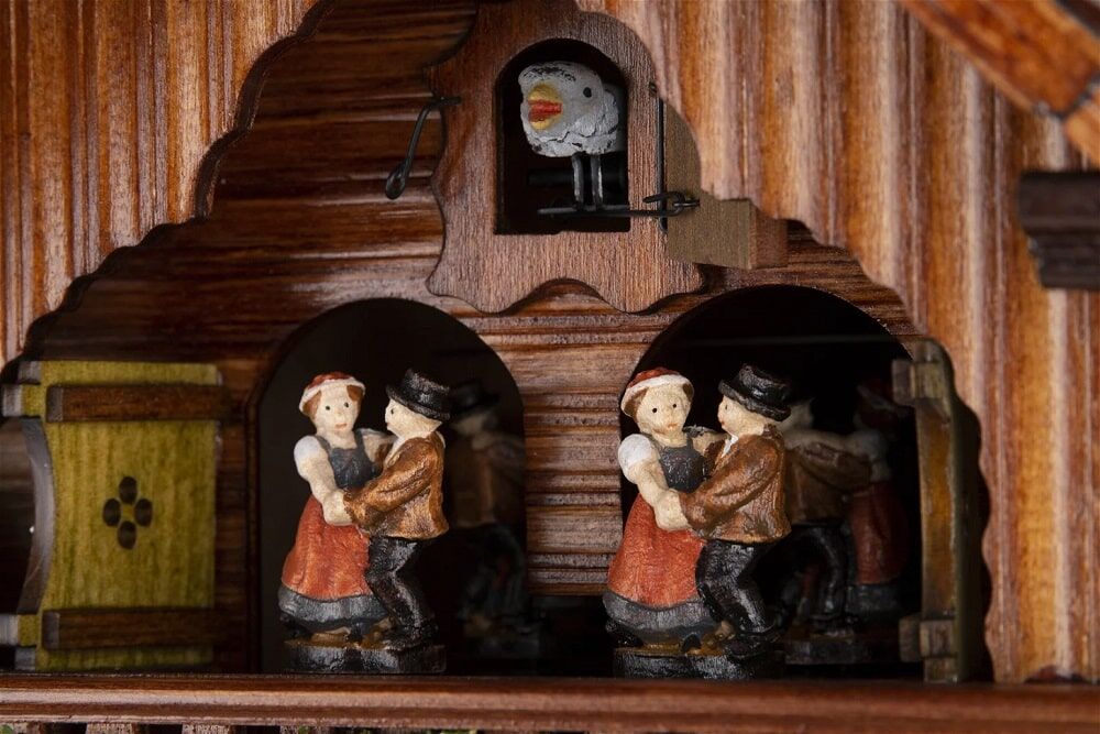 6275T Log Cutter Clock Musical - Image 2