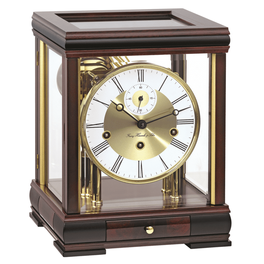 Bergamo Mantel Clock Mahogany or Cherry - 22998