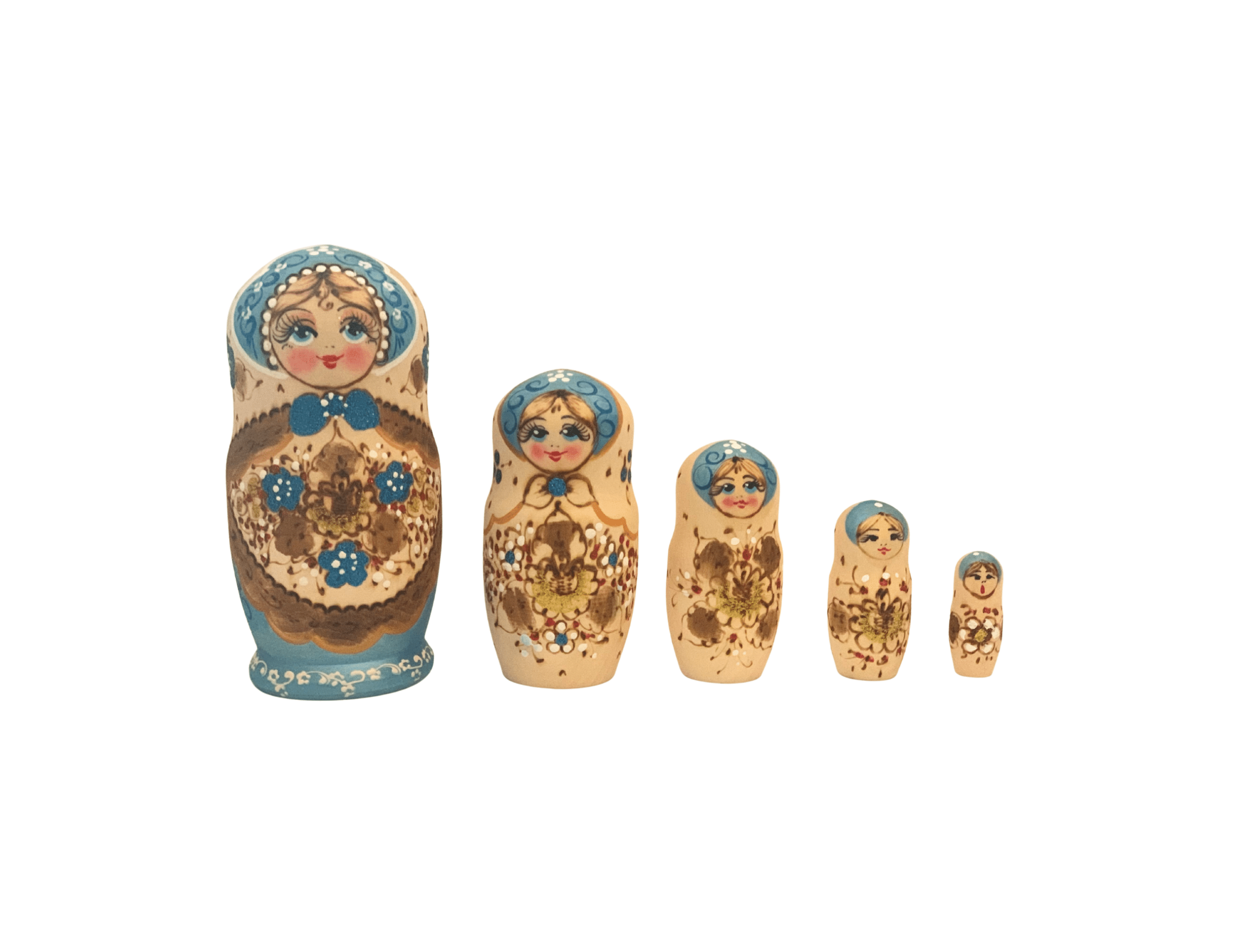 Woodburn blue (5 set med 15cm)