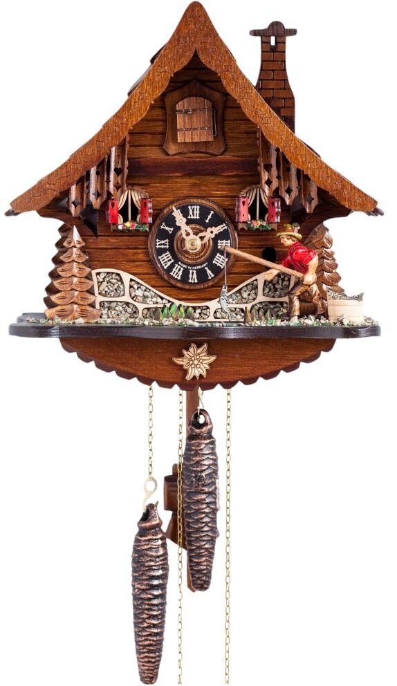 4719 Fisherman Cuckoo Clock