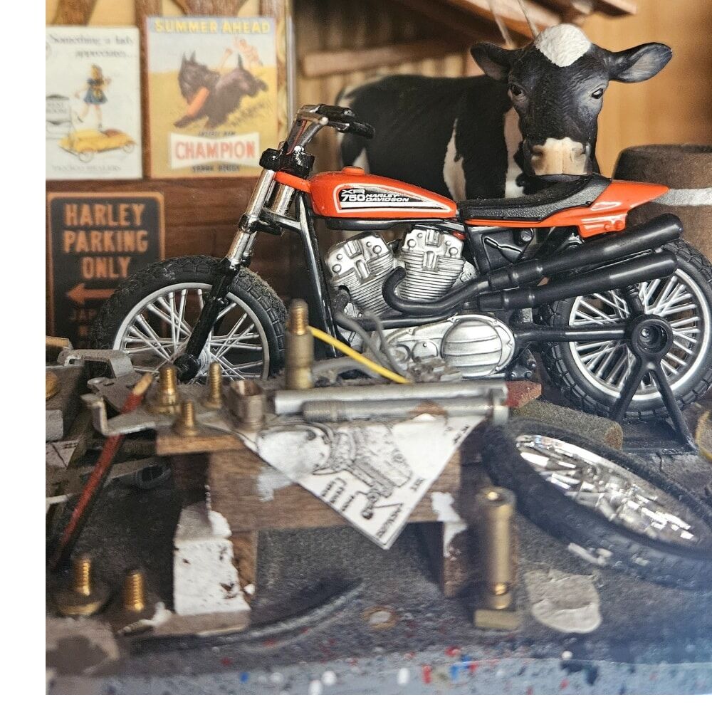 Harley Davidson Cuckoo Clock 86792T - Image 4