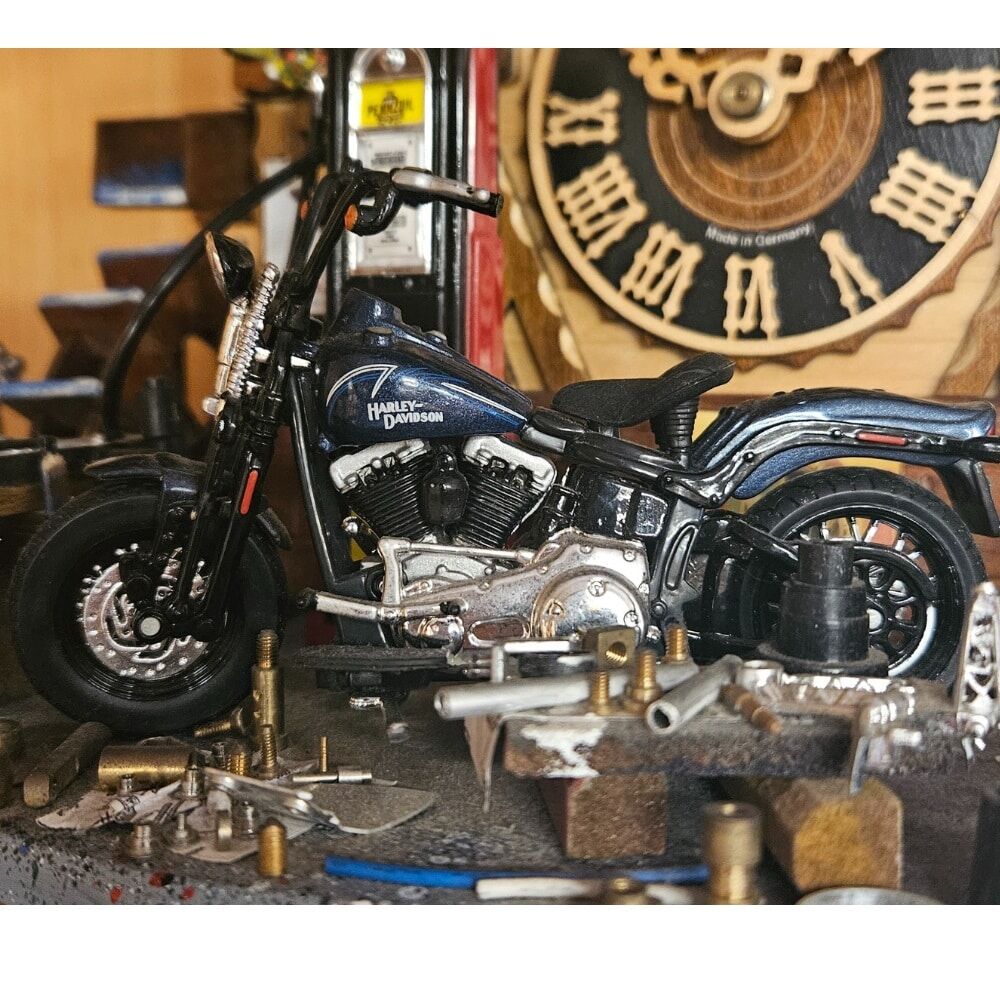 Harley Davidson Cuckoo Clock 86792T - Image 2
