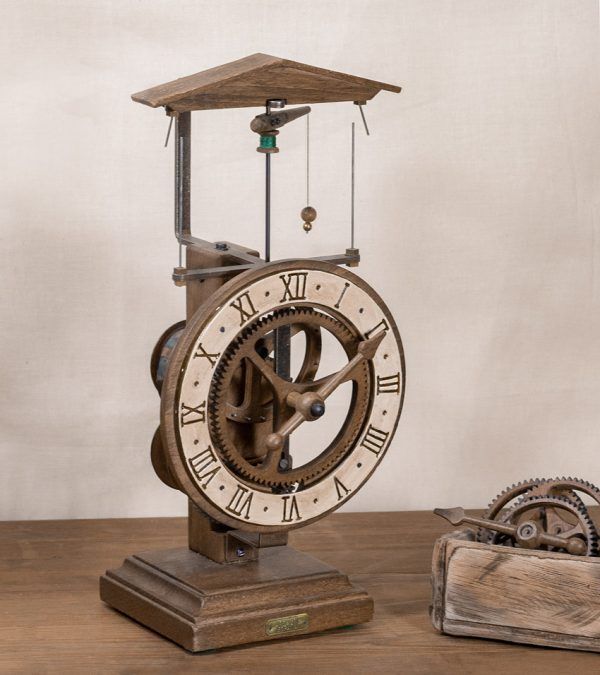 Flying Pendulum Clock Clausen White No. 13 - Image 2