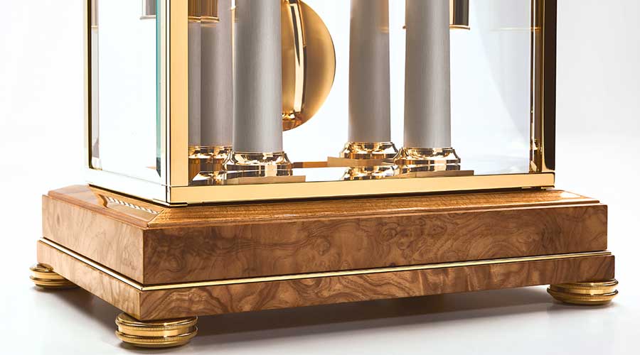 Matthias Naeschke Gold Table Clock - NT11GG - Image 4