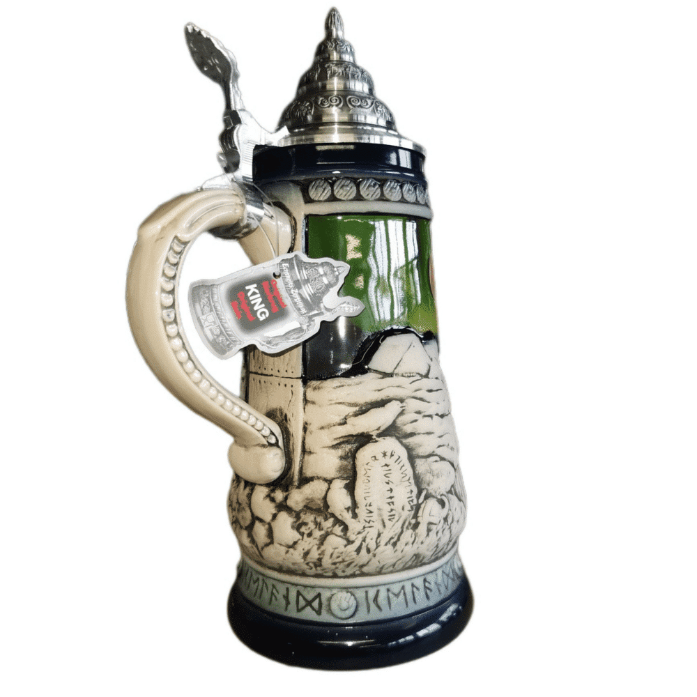 Viking Aurora Borealis Beer Stein - Image 2