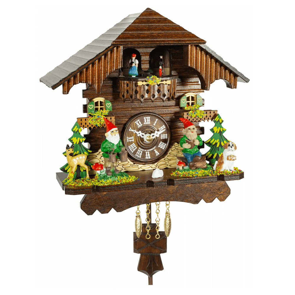Gnomes and Deer Timekeeper - 552PQ