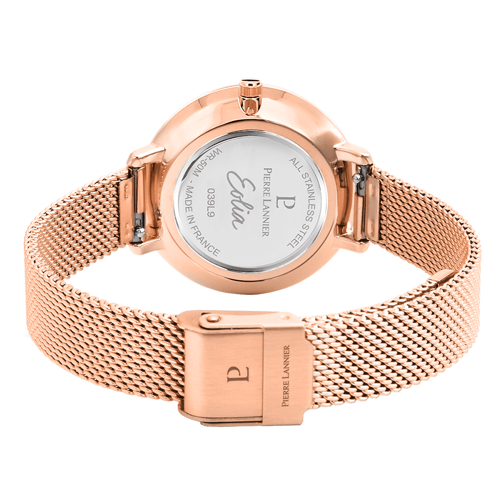 Pierre Lannier Women's Eolia Watch White Dial with Rose Gold Strap - 039L908 - Image 5