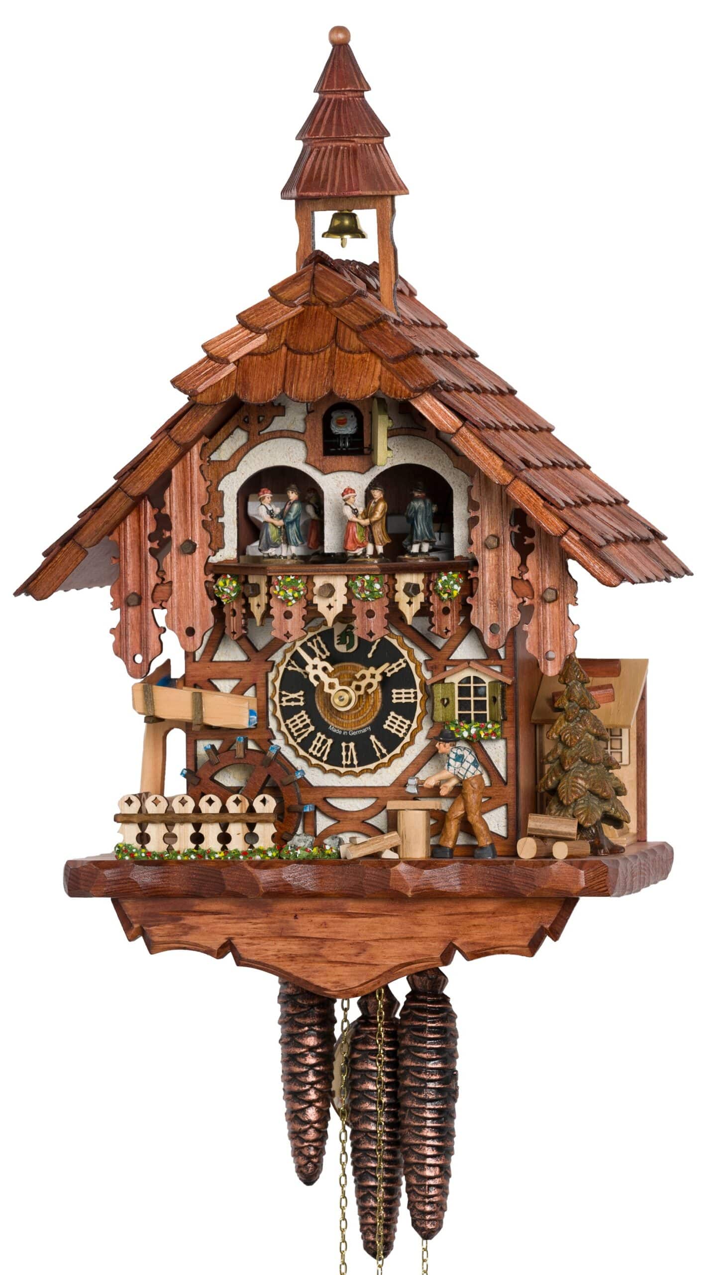 Woodchopper Cuckoo Clock - 6218T