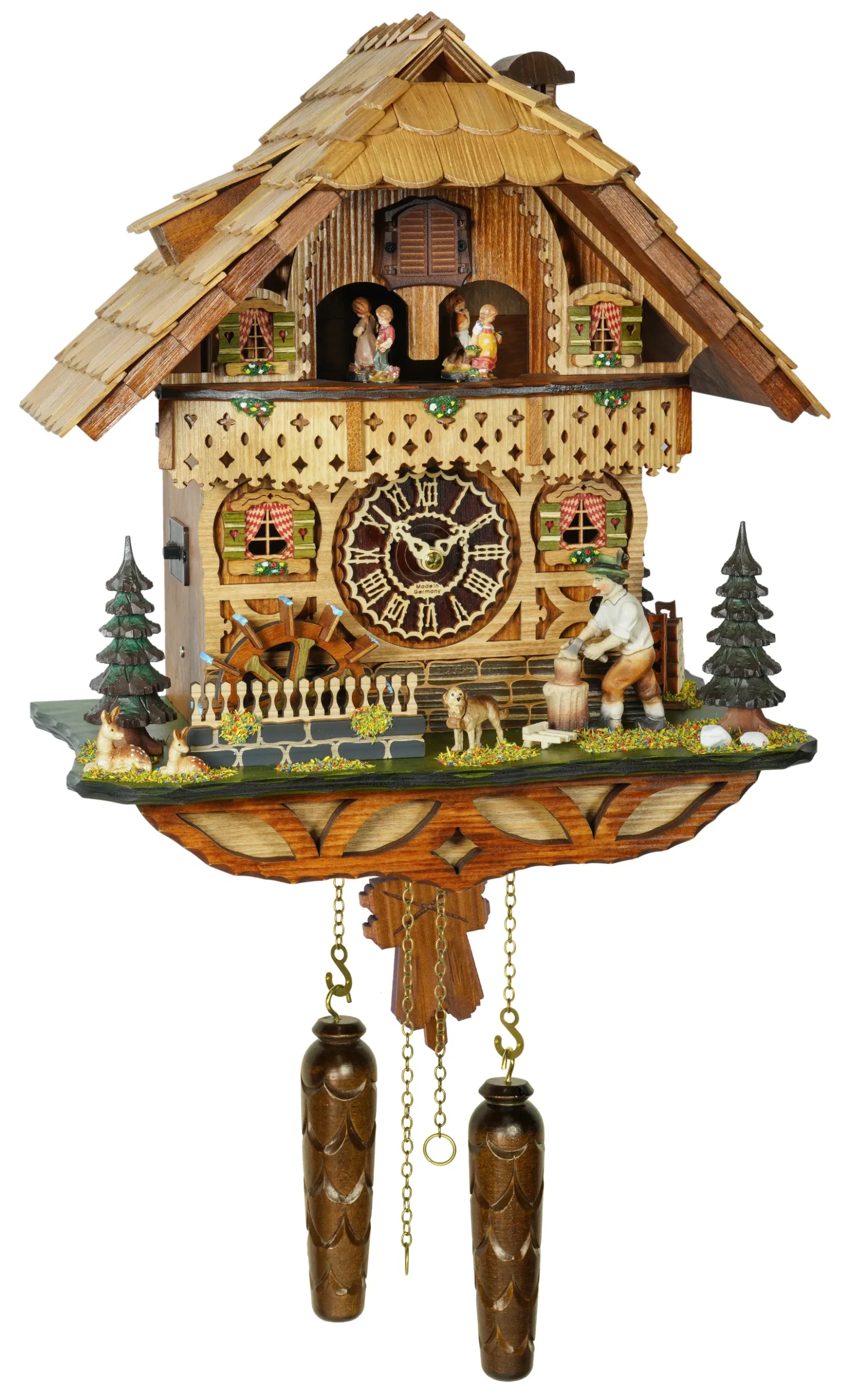 Special Edition Black Forest House Quartz Cuckoo Clock
