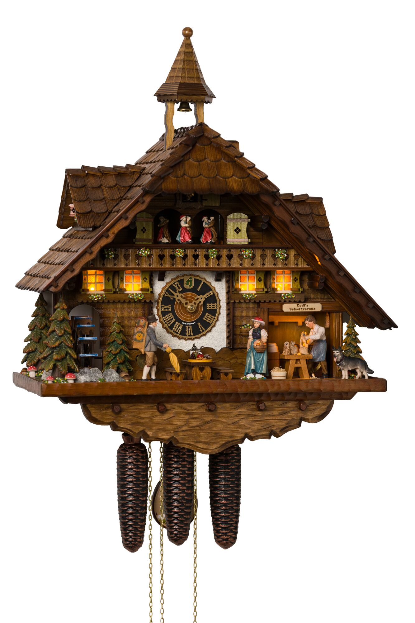 Hönes 86763T Black Forest farmhouse scene